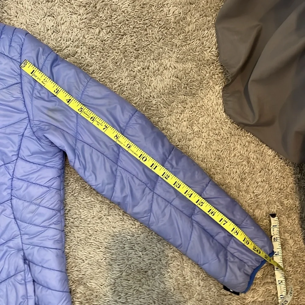GERRY SZ L14-16 coat. Periwinkle blue. Zip up with hood. Great condition